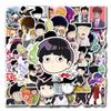 55 Наклеек для Манги и Мультфильма Mob Psycho 100 - Водонепроницаемые Наклейки для DIY