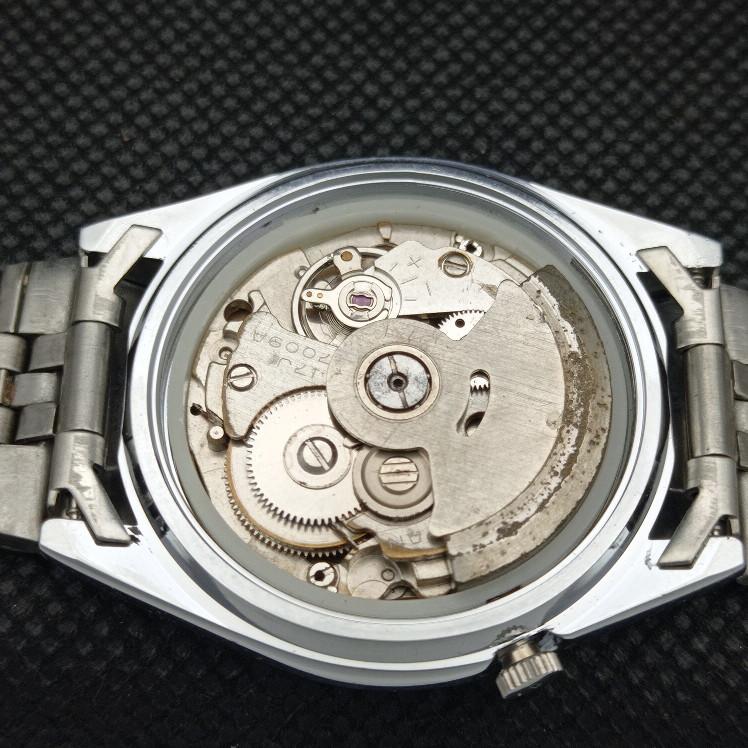 ВОССТАНОВЛЕННЫЕ ВИНТАЖНЫЕ SEIKO 5 АВТОМАТИЧЕСКИЕ 7009A ЯПОНИЯ МУЖСКИЕ ЧАСЫ D/D 593c-a314874-2