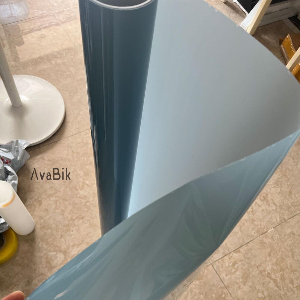Blue Universal TPU Sunroof Ice Armor Glass Car Sunroof Protective Film Car Heat Insulation Sticker Reject UV