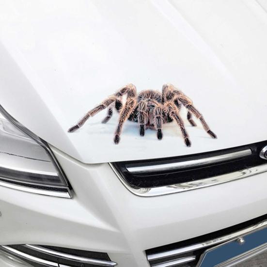 3D скорпион с животным принтом автомобиля, багажник, бампер, декор окна, наклейки, наклейки