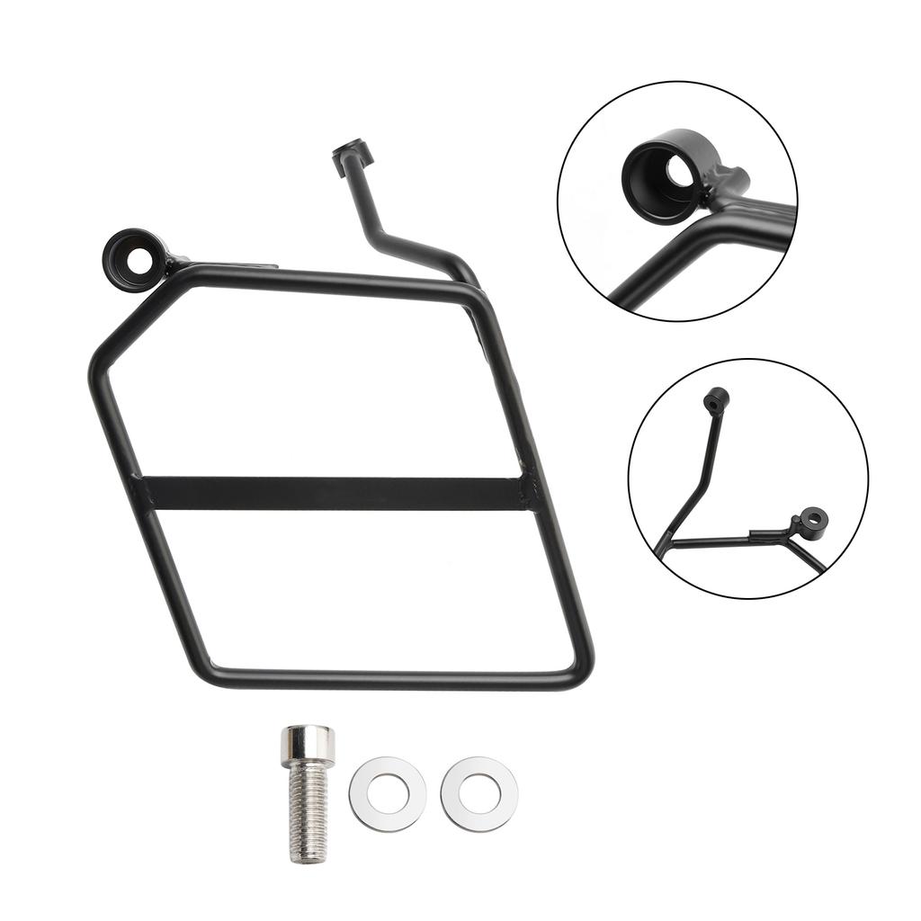 Багажник Боковые Крепления для Сумок Левый Черный Для Honda Monkey 125 18-24