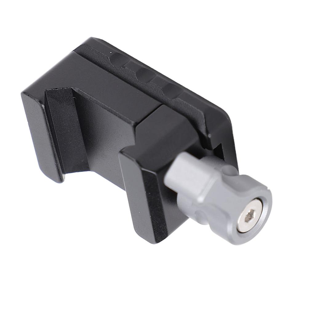 Quick Release Rail Clamp Aluminum Camera Cage Rail Clamp Adapter with 1 4 3 8 Inch Screw Holes for Camera Display