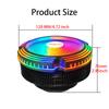 Adegrees B8 120MM Воздушный кулер для процессора 4-контактный PWM RGB Вентилятор-радиатор для ПК для Intel 2011 1700 1200 1150 1155 1156 X79 X99 AM3 AM4 Вентилятор