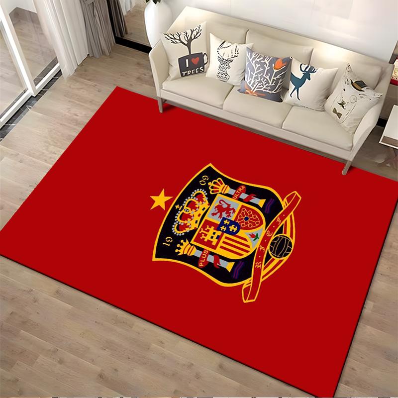 Arsenal Red Pattern Designed floor mat, suitable as a non-slip mat for the living room or bedroom sofa