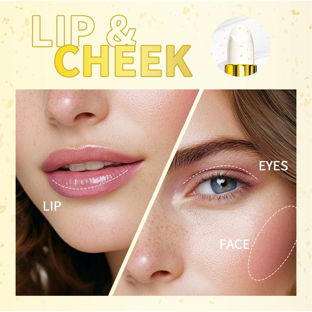 Помада, меняющая цвет, Увлажняющая и стойкая, Увлажняющая, Модная, Блестящая, Золотая фольга, Помада, меняющая цвет