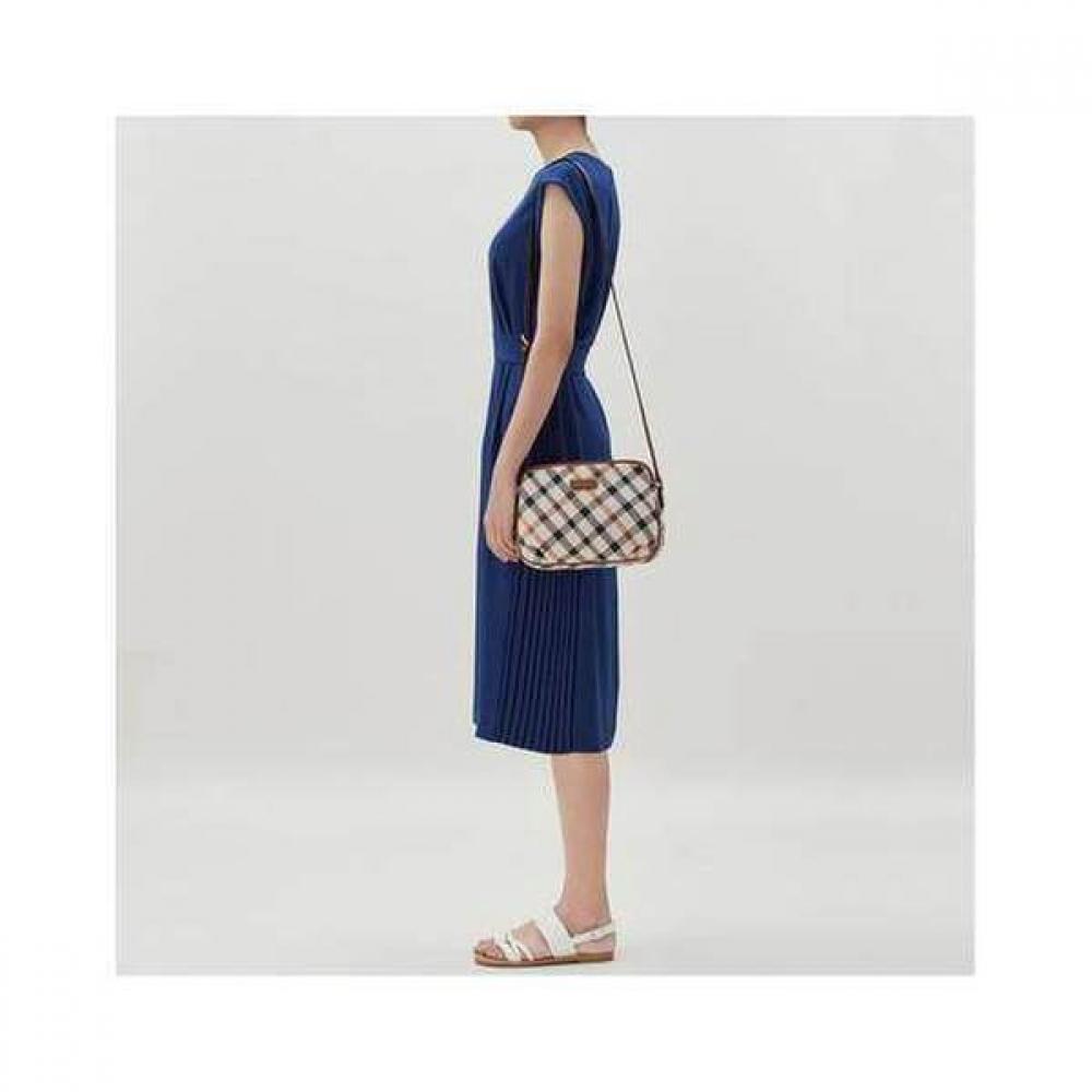 Daks Brown House Check Jacquard Crossbag Dcba0e631w2
