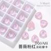 Hot Sale Crystal Rhinestones Triangle Glitter Charms for Shoes DIY 3D Accessories