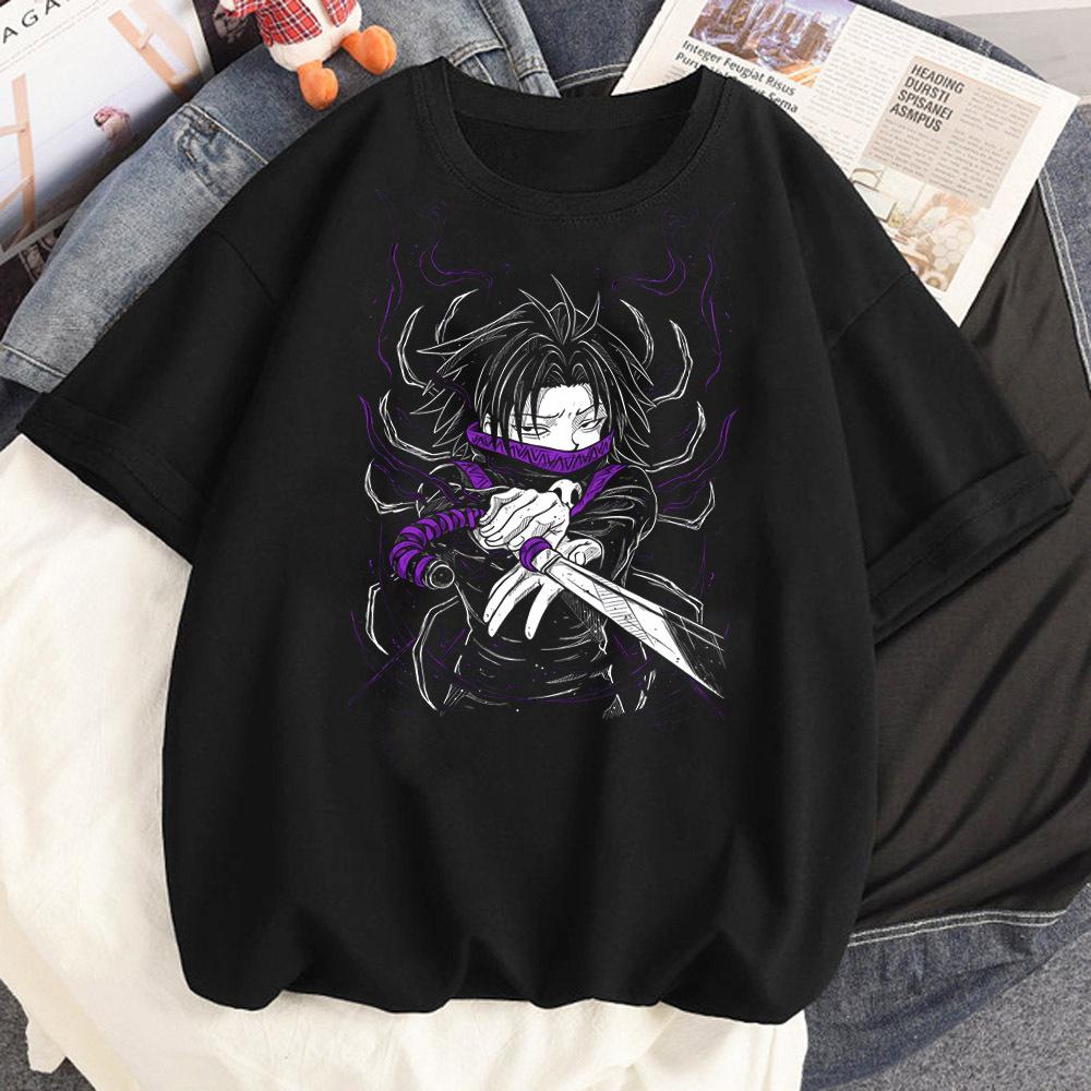 Hunter x Hunter top tees female Colorful streetwear Gothic korean clothes shirt Vintage 80s Comfortable kawaii Breathable Trendy