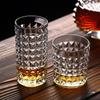 300ml/330ml Luxury Cocktail Glass Diamond Shaped Whiskey Glass Transparent Drinkware Juice Cold Drink Mugs Party Bar Glassware