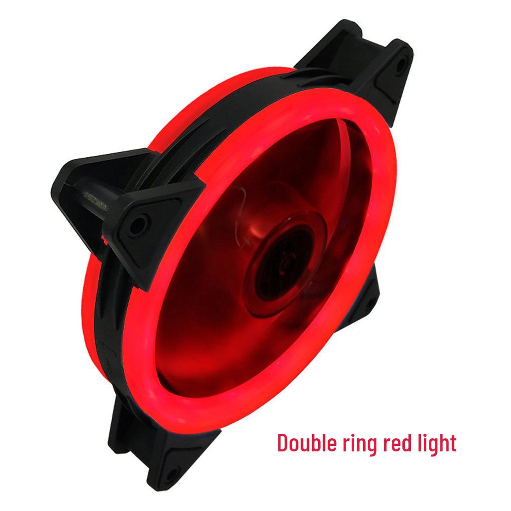 12 см RGB LED ультра-тихий вентилятор охлаждения корпуса настольного компьютера
