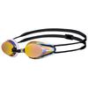 Arena Plastic Swimming Goggles with Mirrored Coating Tracks