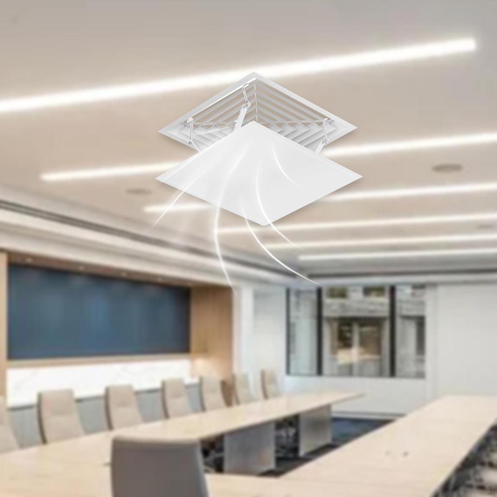 Дефлектор кондиционера, лобовое стекло, регулируемый, против прямого обдува, квадратный, центральный