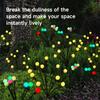 6/8/10 LED Solar Firefly Lights Garden Decoration Lights Outdoor Stake Lawn Lamp Vibrant Terrace Balcony Patio Pathway Decor