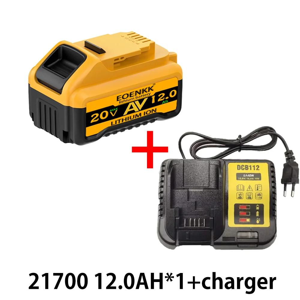20 В 12 Ач 10 Ач DCB203 литиевая батарея для замены DeWalt 18 В 20 В 21 В olt Max DCB112 DCB184 DCB200 DCB180DCB181DCB182 DCB201