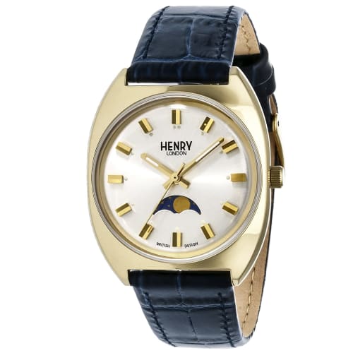 Henry London BOHEMIAN HL33-LS-0446 Men's Navy Watch