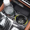 2Pcs Universal Car Water Cup Pad Holders Non-slip American Flag Pattern Rubber Mat for Bottle Holder Coaster Auto Accessories