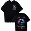 TOP Fashion Official Men's Linkin-Park From Zero World Tour T-Shirt Women Harajuku O-Neck Short Sleeve Pop Music Shirt Fan Gift
