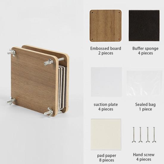 Набор для прессования цветов Embosser, простой в использовании набор для сбора цветов, поделки своими руками для мгновенного сохранения цветов