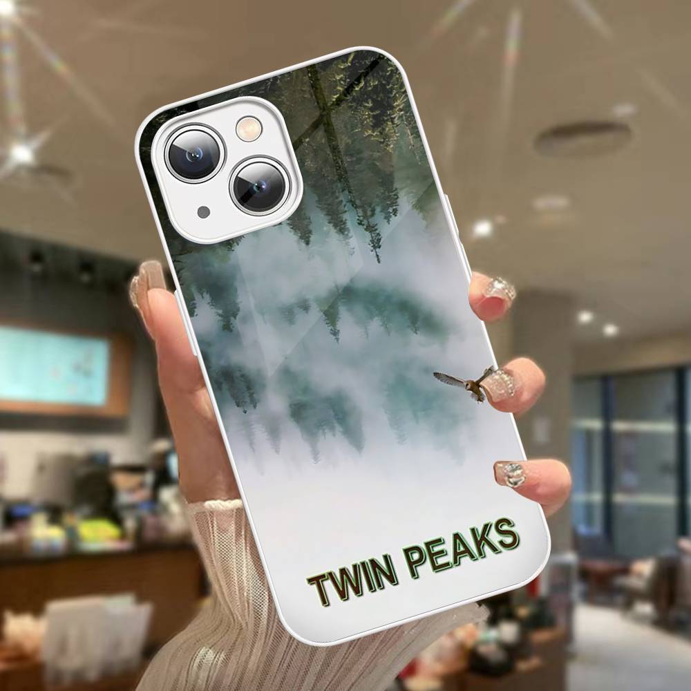 Twin Peaks TV Series Tempered Glass For Iphone 14 13 12 11 Pro Mini XS MAX 14Plus X XS XR Fundas