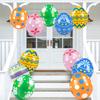 1PC Inflatable Easter Eggs Easter Toys Egg Decoration Inflatable Patio Decoration Eggs Pvc Easter Inflatable Eggs Multi-Style