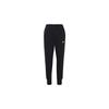 Sportswear Swoosh Fleece-Lined Joggers with Cuffed Hem and Mid-Rise Fit Men Bottoms Black DA0085-010