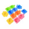 6 Pcs Set Cartoon Eggs Cute Mold Mould Pan Cooking DIY Tools Kitchen Bento Accessories for Kids