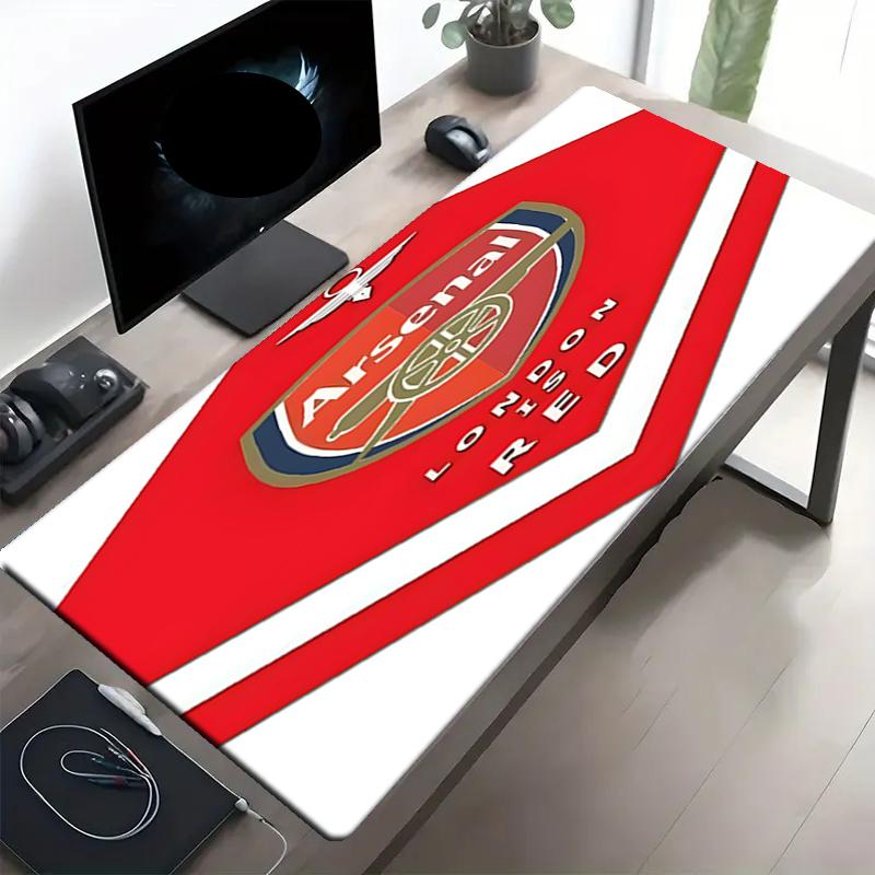 Arsenal F.C Print Mouse Pad, Anti‑Slip Desktop keyboard Mat, for PC Laptop Gaming Working Daily Use, Cool Festival Surprise Gift
