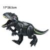 Black Tyrannosaurus Rex Building Blocks Large Dinosaur Model Building Blocks Assembling Toys