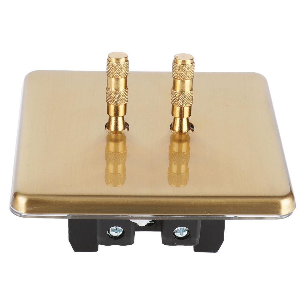 Light Toggle Switch Double Control Beautiful Fireproof and Durable Toggle Switches 250V 10A