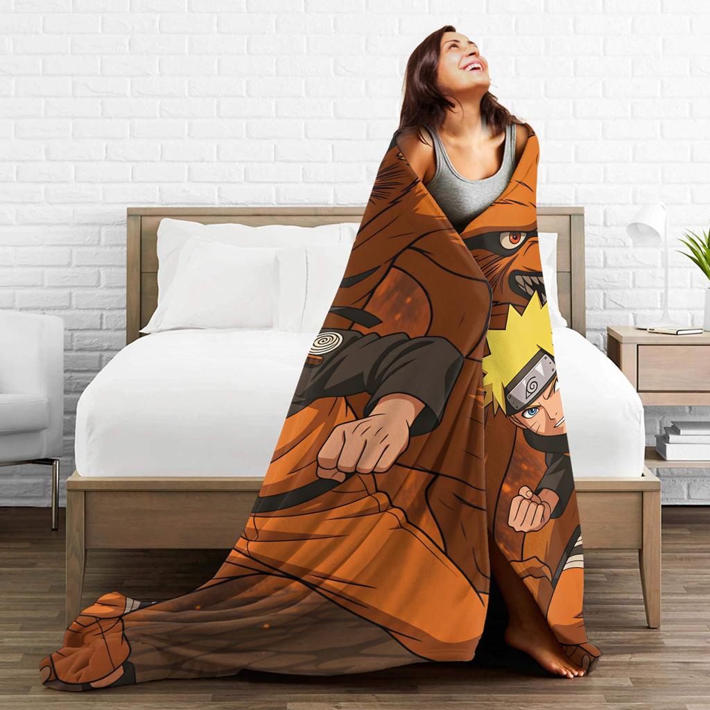 Uzumaki Plush Blanket Girls Boys Flannel Throw Blanket For Couch Chair Sofa Bed Warm Soft Customized Quality Bedspread