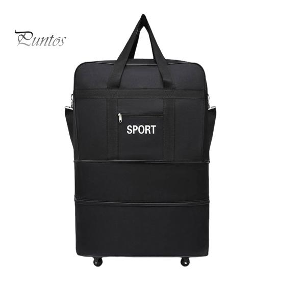 Дорожная сумка для багажа с несколькими отделениями, большая вместимость, водонепроницаемая, прочная, универсальная, расширяемая, на колесах