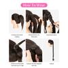 Ladies Wig Real Natural Ponytail Wig Braid Winding Hair Extension Ponytail Ponytailhair