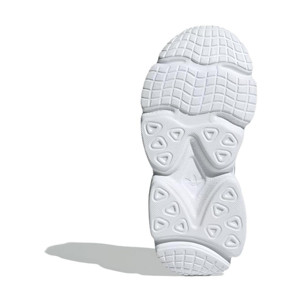 Adidas Оригинальные Ozmillen Удобные Универсальные Повседневные Нескользящие Прочные Низкие Кеды для Детей Серо-Белые IG4276