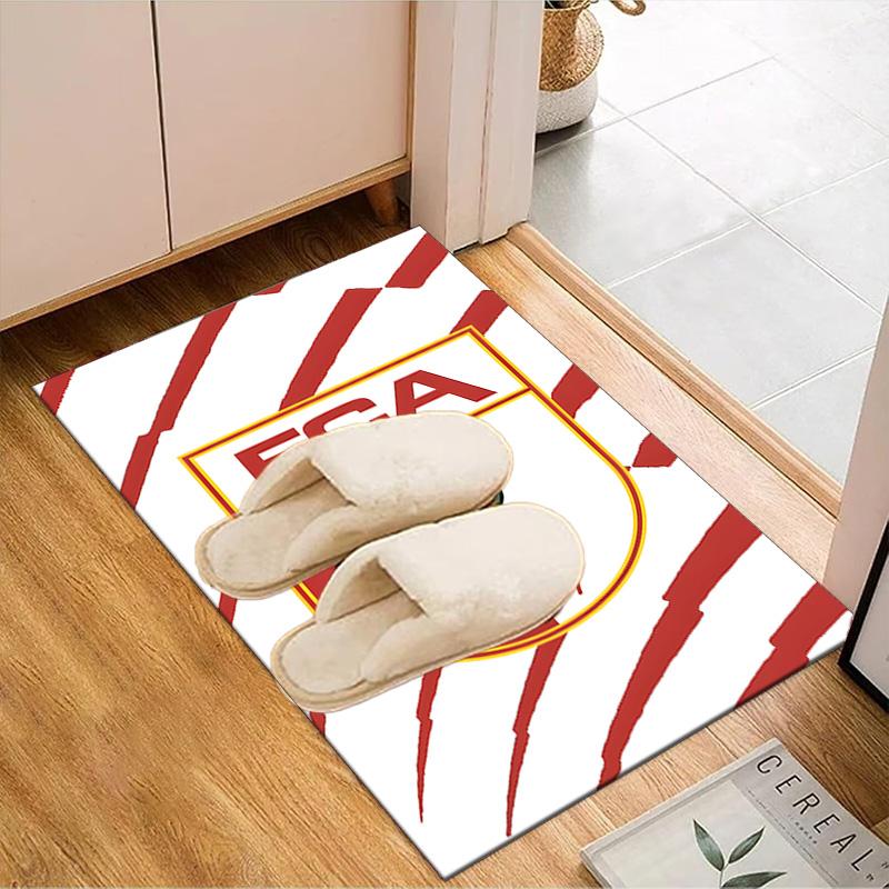Augs-burg Crest Rug for Living Room, Game Rooms, Office, Bedroom, Office Floor Mat Playful Design, fan gifts Christmas decor
