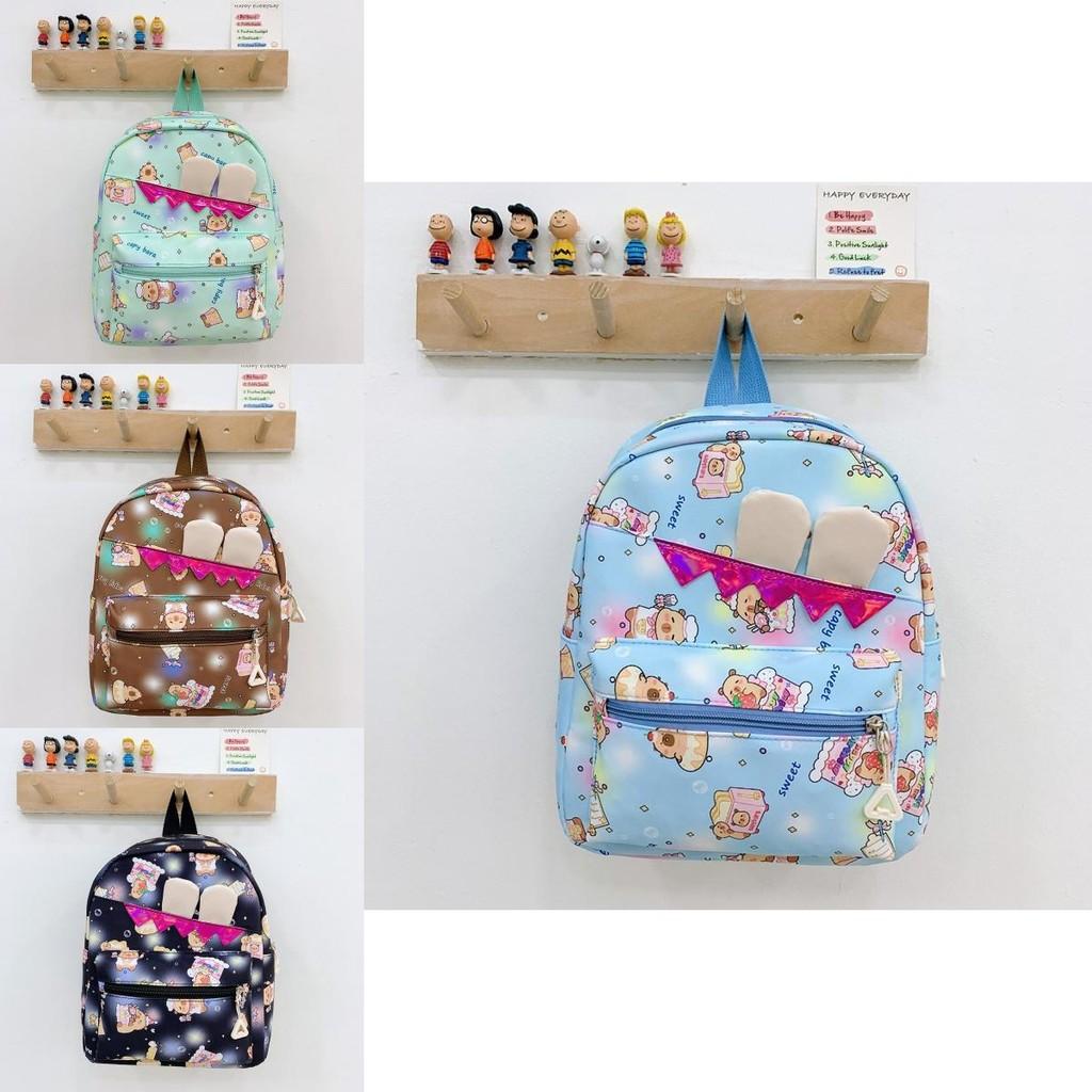 Ear Bag Rabbit Animal Kids Backpack Lightweight Breathable Preschoolers For