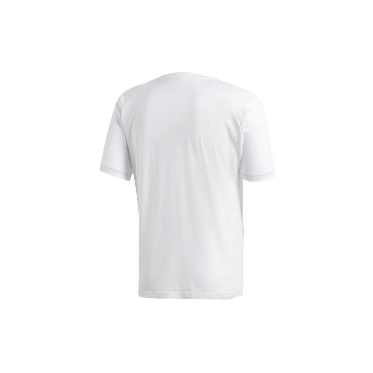 adidas Футболка с коротким рукавом Summer Hoops, мужские топы, белая GK1711