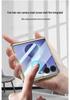 Прозрачный магнитный чехол Samsung Z Flip8: Складной шарнир с полным покрытием для мужчин и женщин - Модный дизайн
