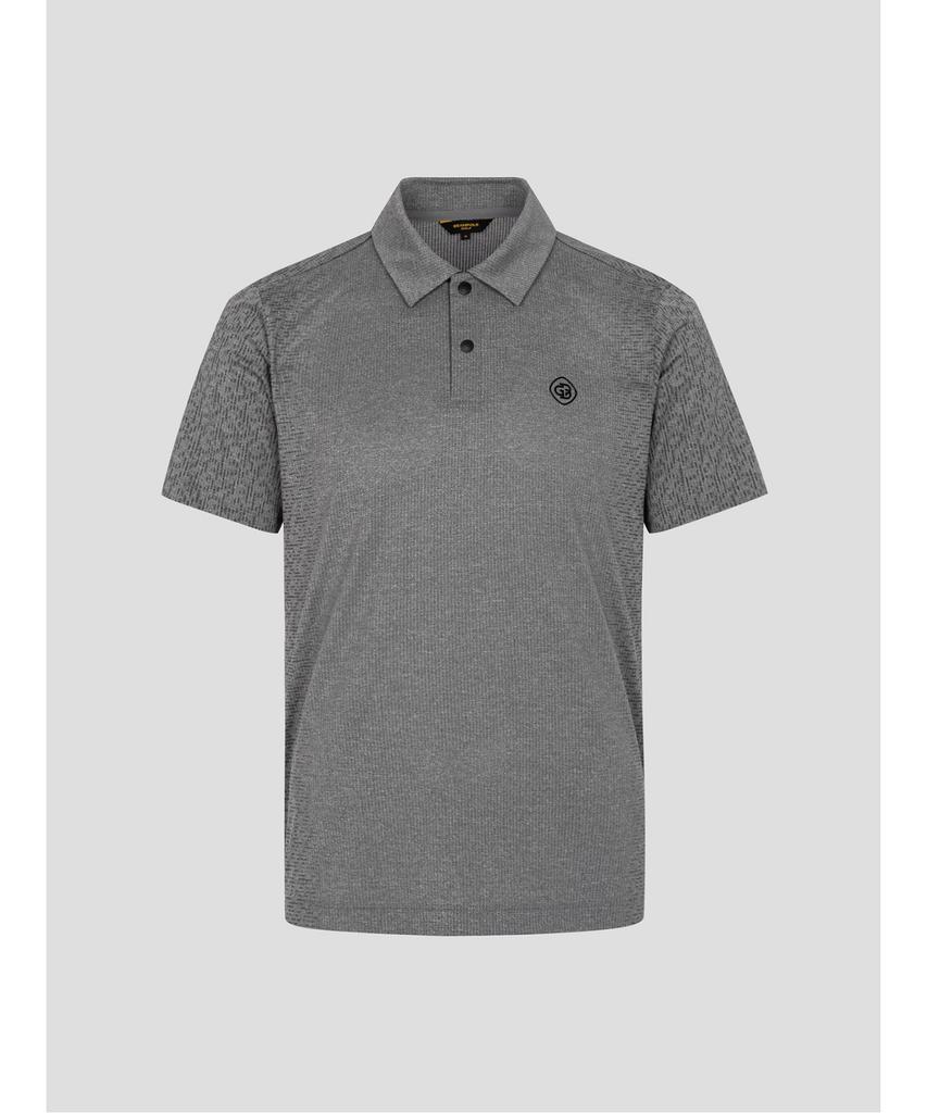 BEANPOLE GOLF [B_Under] Men'S Gradient Symbol Pattern Short Sleeve T-Shirt - Gray