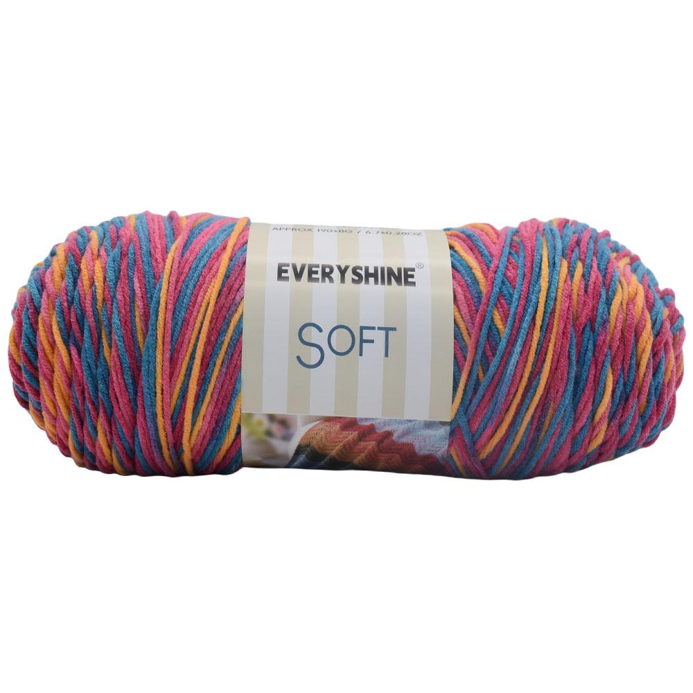 1 Pcs Rainbow Yarn for knitting 190g/pcs 380m/pcs Variegated Yarn for crocheting