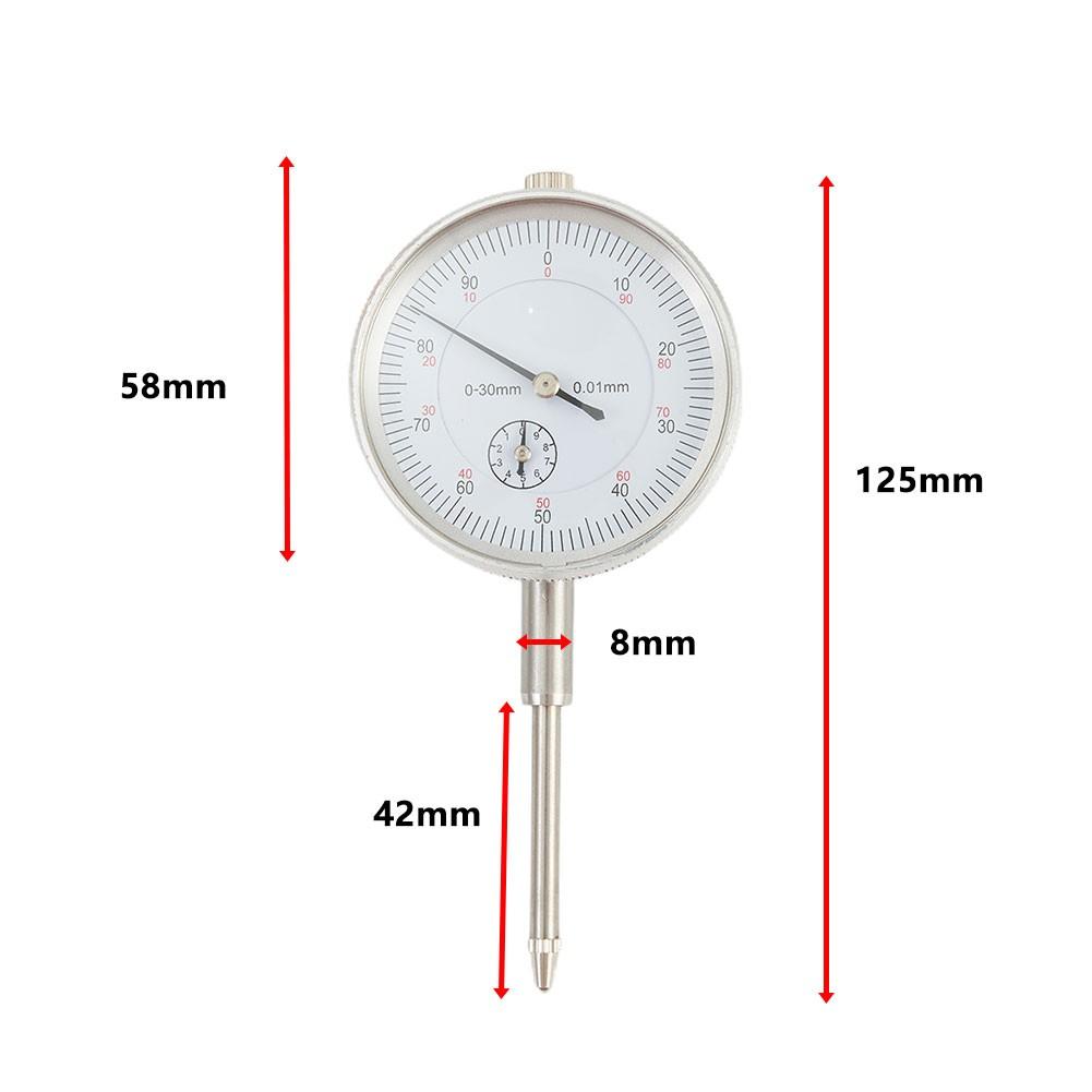 Precision Tool 0.01mm Accuracy Measurement Instrument Dial Indicator Gauge