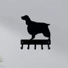 English Springer Spaniel - Key Rack & Dog Leash Hanger In The Hallway Decoration For Home Twelve Inch Wall Art Dog
