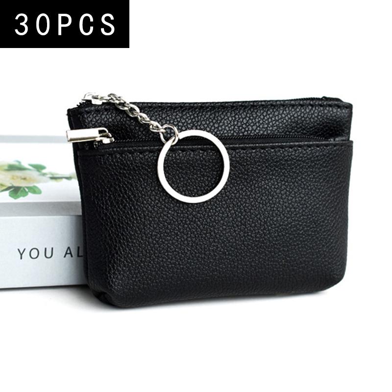Coin Purses Women PU Leather New Small Mini Soft Surface Fashion Key Bank Card Coin Small Wallet
