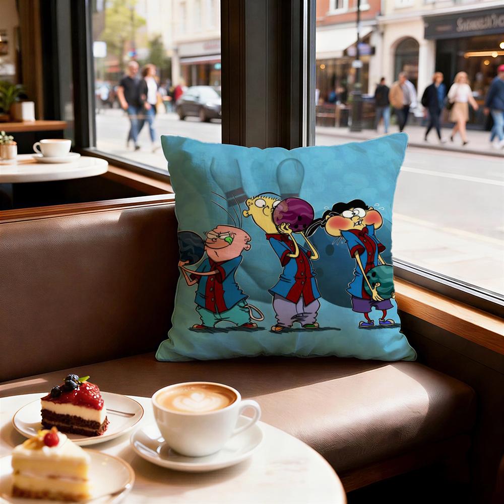 Cartoon Ed Edd N Eddy Cushion Cover Decorative Cushions Covers Cover Sofa x Pillow Piece x x Pillowcase