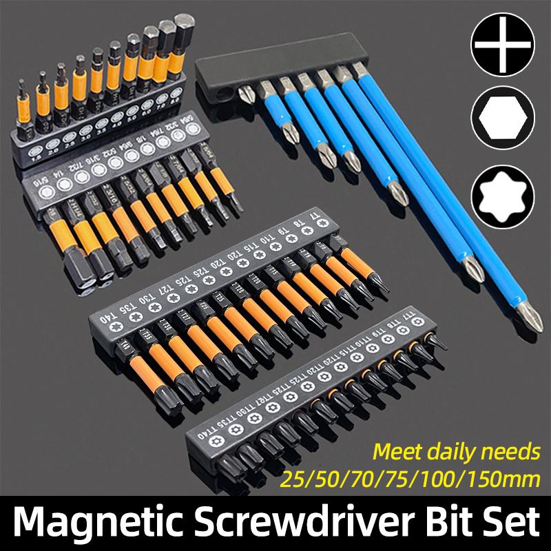 Шестигранный ключ-шестигранник Набор отверток Магнитные крестовые отвертки Torx Plum Security Tamper Proof Сверла Отвертка Ручной инструмент