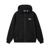 Fila Оригинальная куртка-толстовка Bear Модная Классическая Простая Ретро Спортивная Повседневная Универсальная Удобная Вязаная С капюшоном Свободная С длинным рукавом F51U639502F-BK