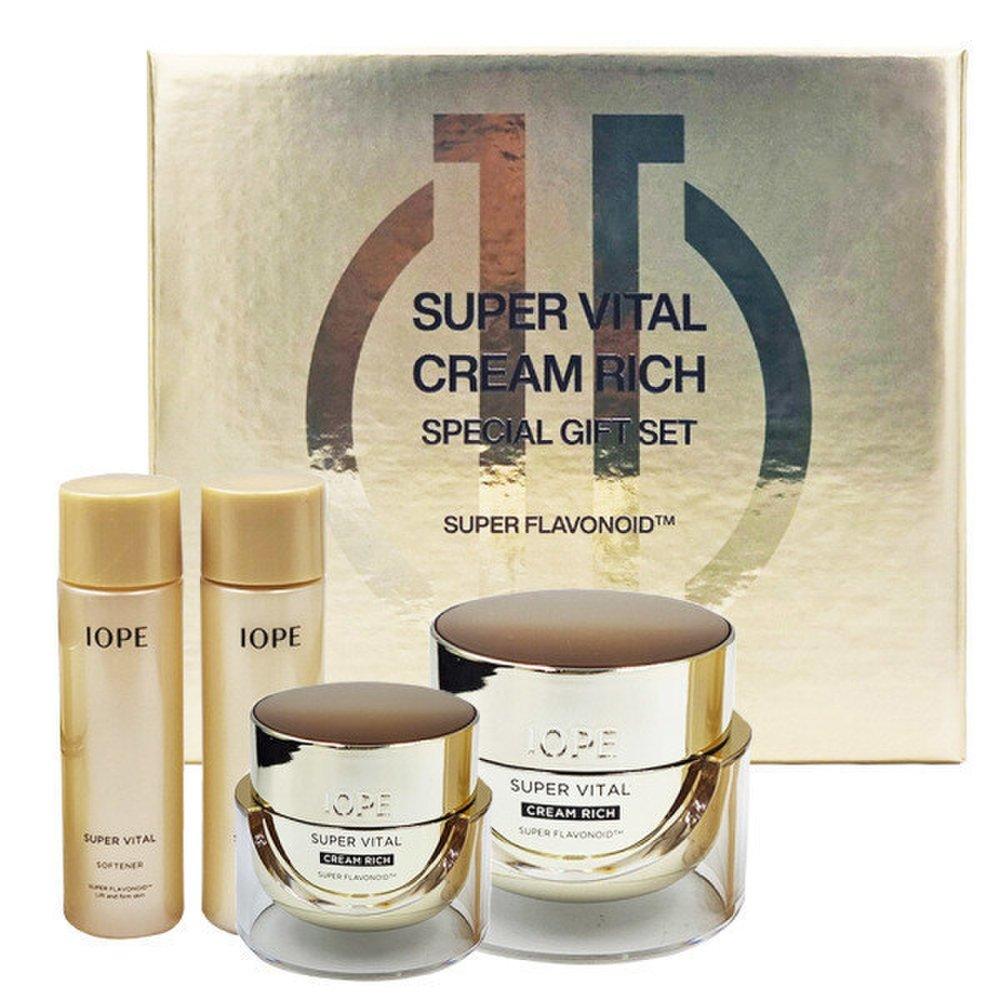NEW New Iope Super Vital Cream 50ml+25ml Rich Special Set New Special Price Gift Set Women’s Cream Set
