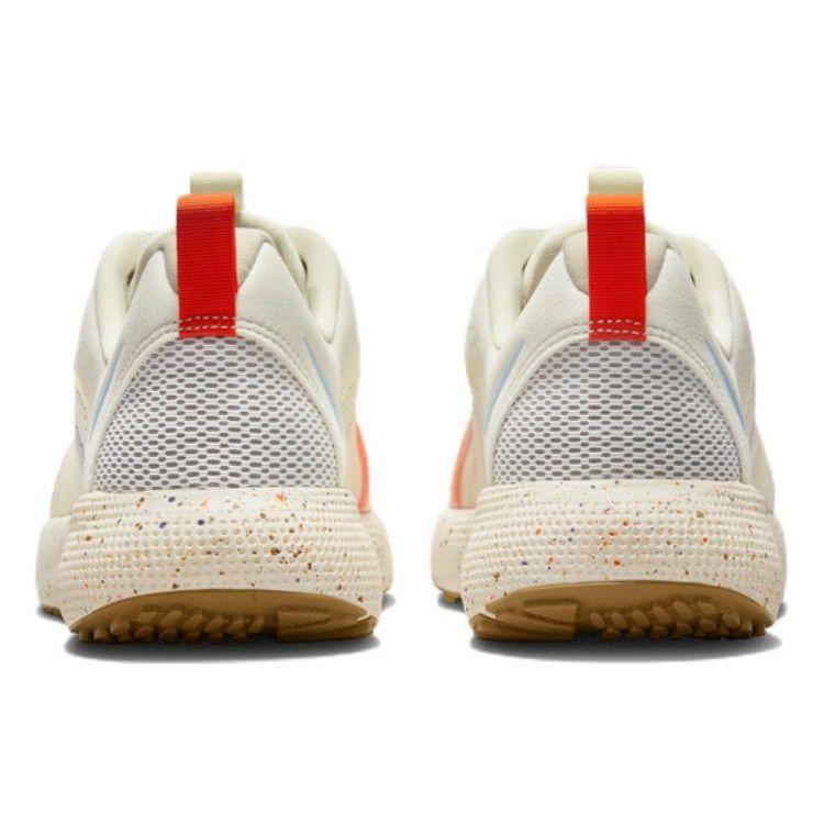 Nike React Escape Run 2 Cushioning Slip Resistant Fabric Leather Shock Absorption Low Top Casual Running Shoes Women Sneaker White Blue DX6128-141