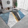 Luxury Geometric Printed Carpet for Living Room Decor Sofa Coffee Table Rugs Bedroom Lounge Kitchen Nonslip Floor Mat Doormat