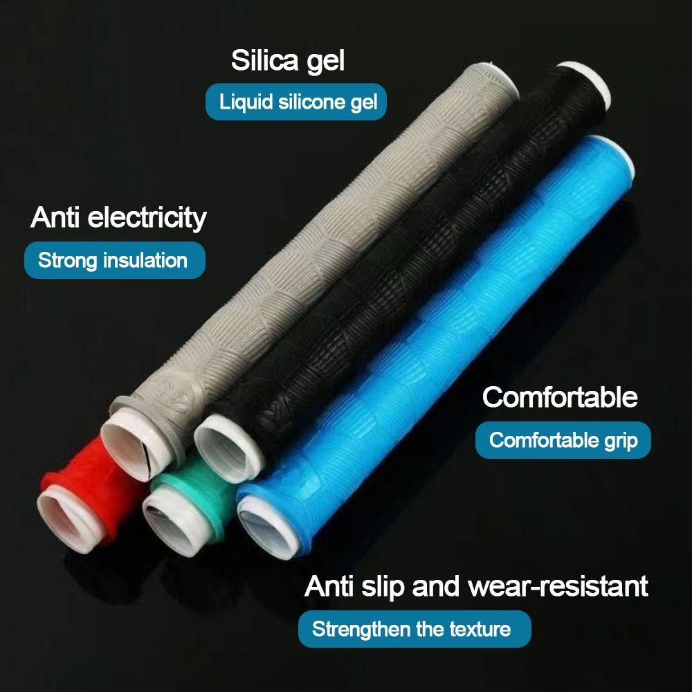 Replaceable Fishing Rod Handle Wrap Silicone Fishing Rod Grip Anti-slip Grips Cover