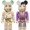 Medicom Toy Bearbrick Anime “Dr.STONE” Chisora Ishigami & Gen Asagiri 2PCS SET Each Approx. 70mm In Height Non-scale Painted Finished Figure